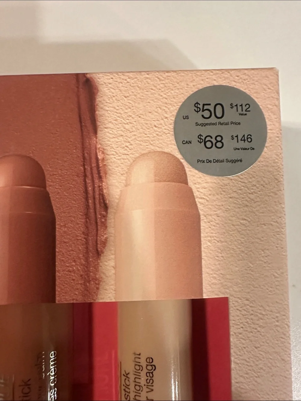 Clinique Chubby Lip + Cheek Kit — Rose, Mauve, Peach, Champagne